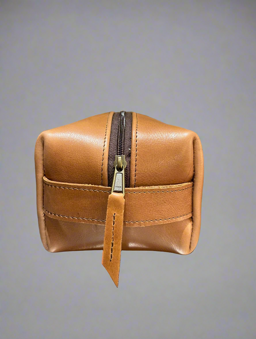 Leather Toiletry Bag Men