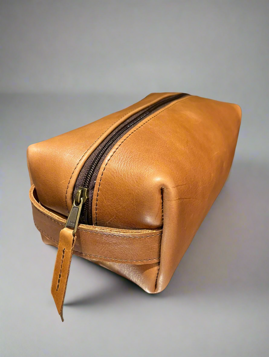 Leather Toiletry Bag Men