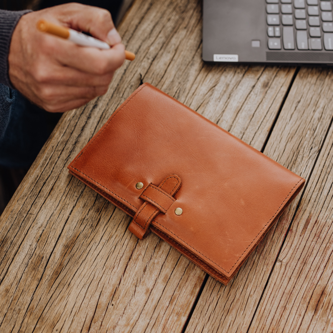 A5 Leather Journal Cover